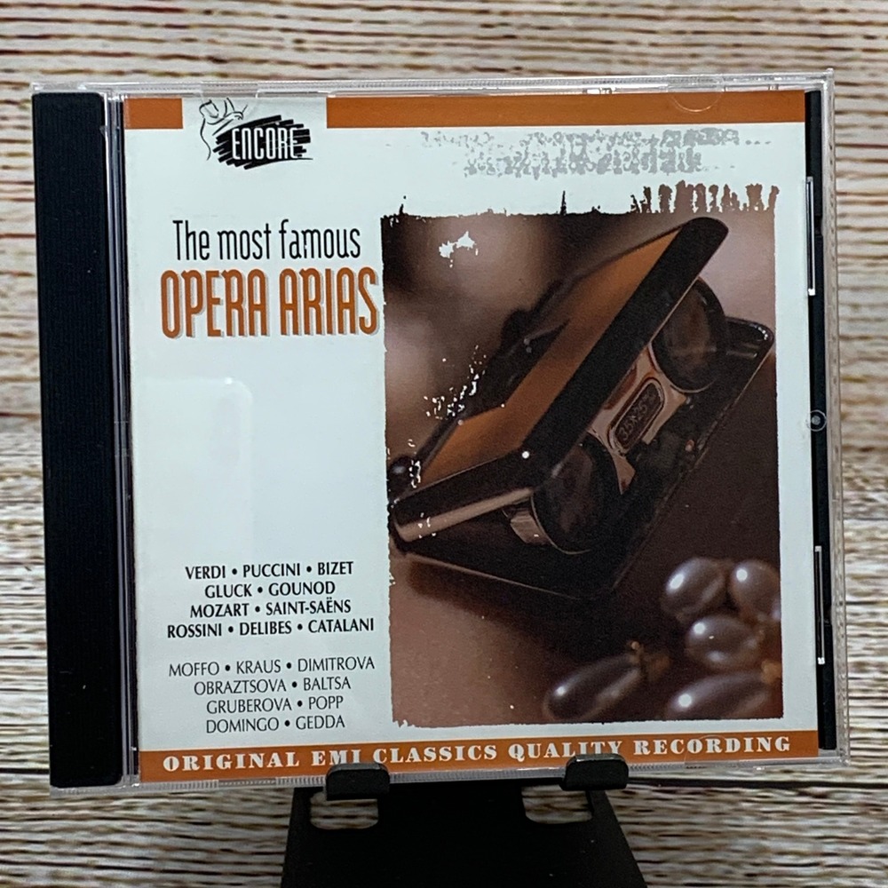 The Most Famous Opera Arias [1994 CD] - Verdi, Puccini, Mozart, Domingo‎